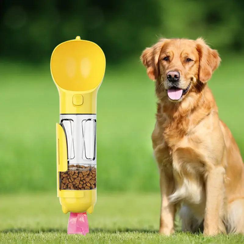 Travel Portable Dog Food & Water Bottle