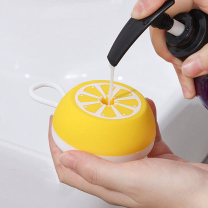 Silicone Pet Bath and Massage Brush