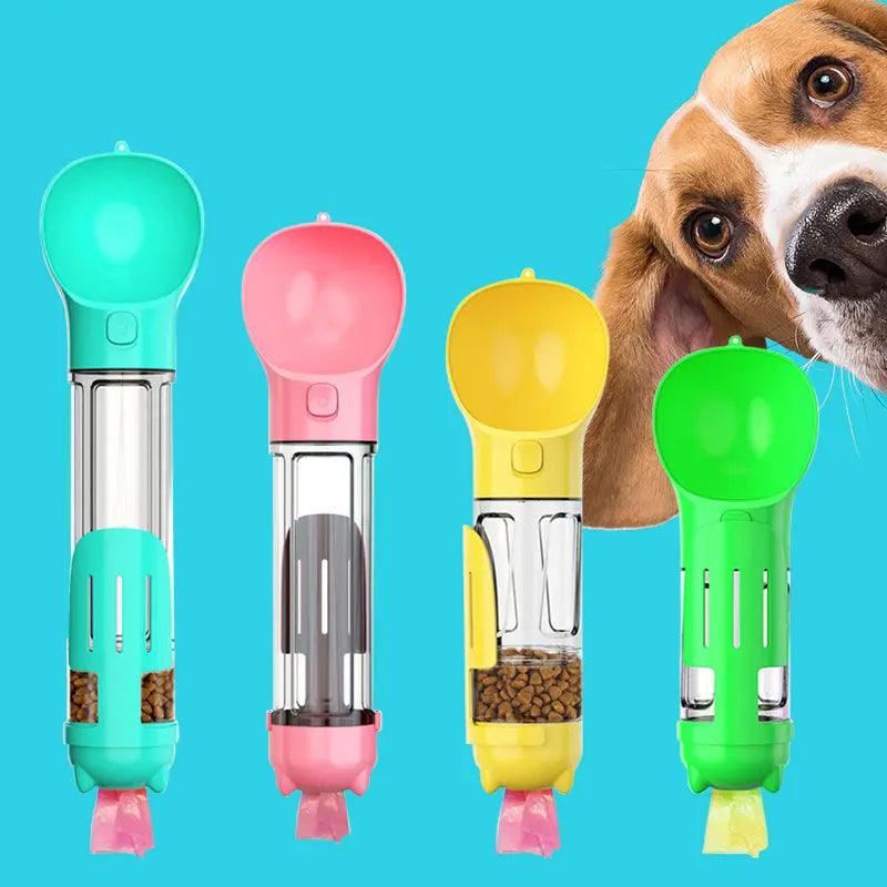 Travel Portable Dog Food & Water Bottle