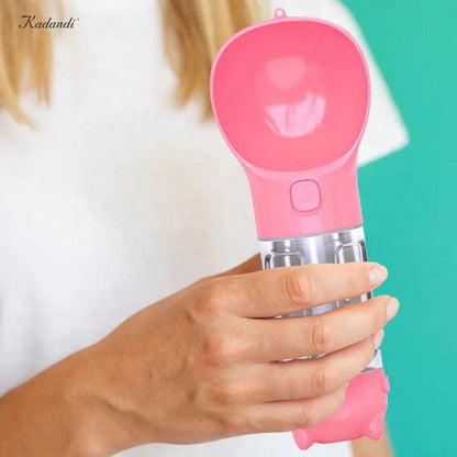 Travel Portable Dog Food & Water Bottle