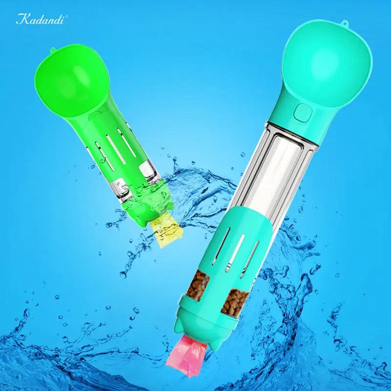 Travel Portable Dog Food & Water Bottle