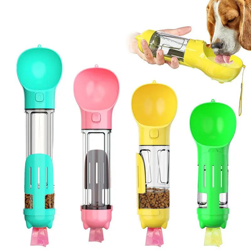 Travel Portable Dog Food & Water Bottle